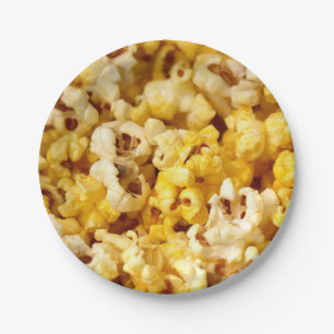 Popcorn paper plate