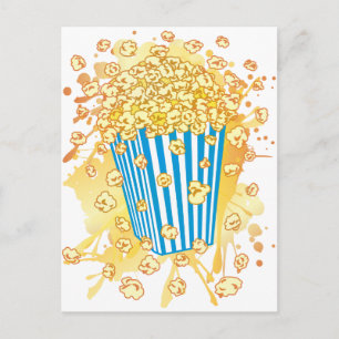 POPCORN_PARTY POSTCARD