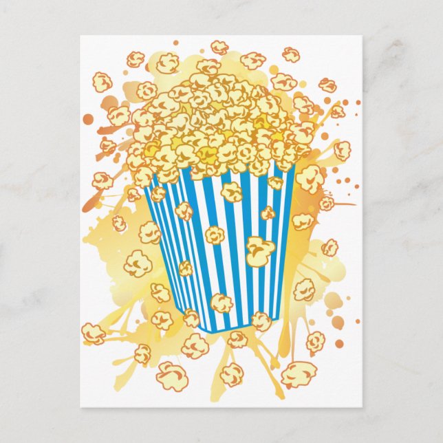 POPCORN_PARTY POSTCARD (Front)