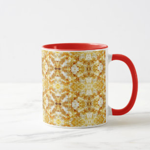 Popcorn pattern mug