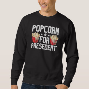 Popcorn Pop Corn Eater Graphic Sweatshirt