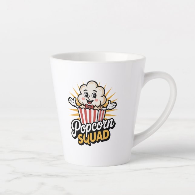  Popcorn Squad Latte Mug (Right)