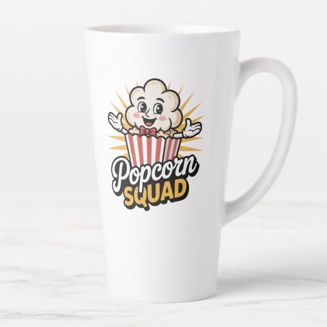  Popcorn Squad Latte Mug (Right)