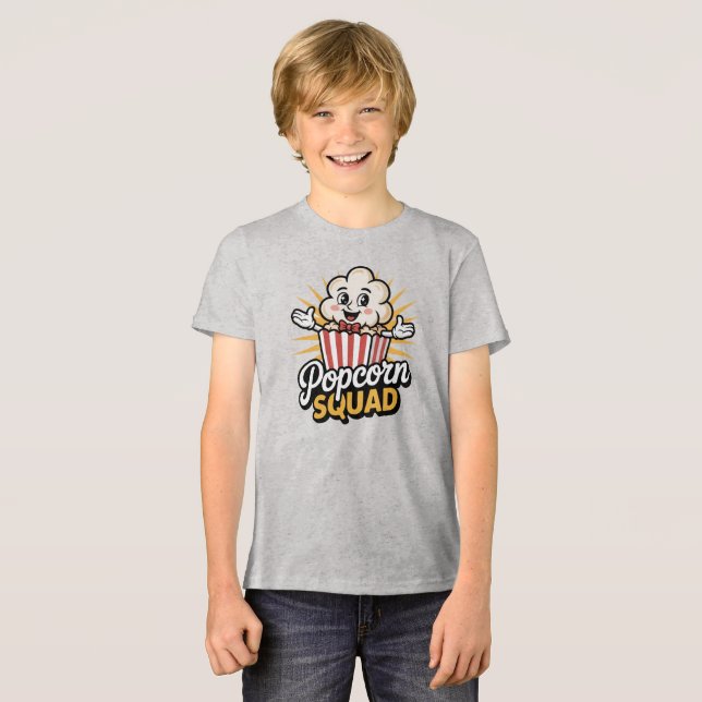  Popcorn Squad Tri-Blend Shirt (Front Full)