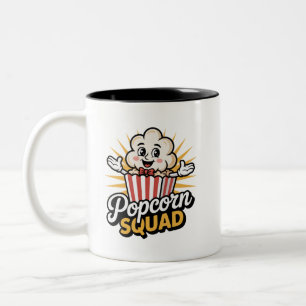 Popcorn Squad Two-Tone Coffee Mug