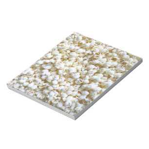 Popcorn Texture Photography Bright Decor Notepad