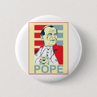POPE 6 CM ROUND BADGE