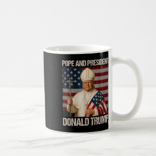 Pope And President Donald Trump  Coffee Mug