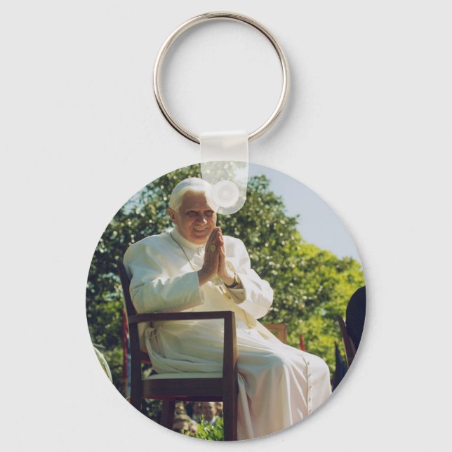 Pope Benedict XVI Guardian of Tradition Key Ring (Front)