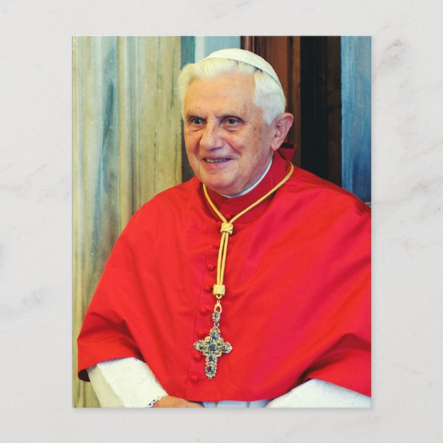 Pope Benedict XVI Official Style Portrait (Front)
