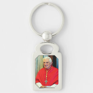 Pope Benedict XVI Official Style Portrait Key Ring