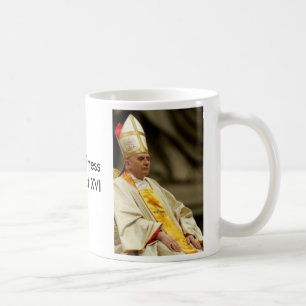 Pope Benedict XVI, Pope Benedict XVI, His Holin... Coffee Mug