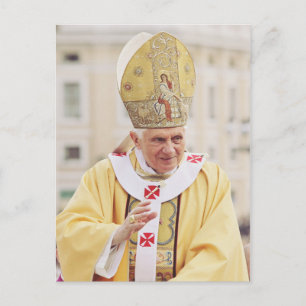 Pope Benedict XVI The Teacher of Truth Holiday Postcard