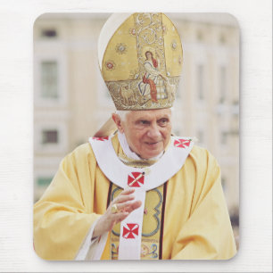 Pope Benedict XVI theologian of truth and humility Mouse Mat