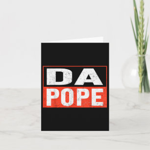 Pope Bobby Chicago Shirt – Funny Da Pope Catholic  Card