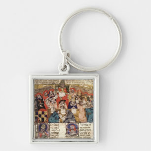 Pope Boniface VIII  presiding over a Key Ring