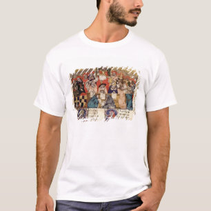 Pope Boniface VIII  presiding over a T-Shirt