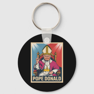 Pope Donald Pope Trump Pope Donald Trump Political Key Ring