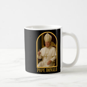 Pope Donald Trump Pope Trump Political Satire Funn Coffee Mug