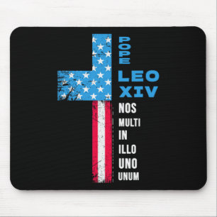 Pope Election Pontifex - Usa - Pope Leo Xiv Mouse Mat