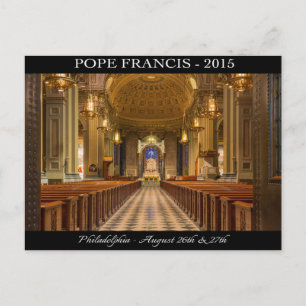 Pope Francis Philadelphia Post Card