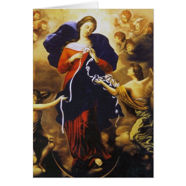 Pope Francis's Prayer to Our Lady Untier of Knots (Front)