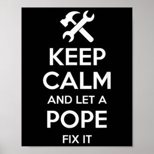 Pope Funny Surname Birthday Family Tree Reunion Gi Poster