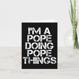 Pope Funny Surname Family Tree Birthday Reunion Gi Card