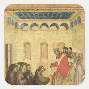 Pope Innocent III Square Sticker
