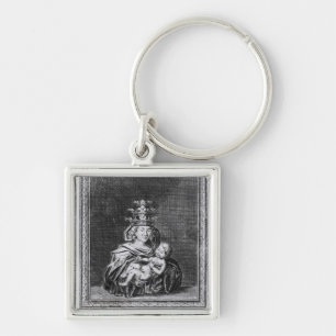 Pope Joan with her child Key Ring
