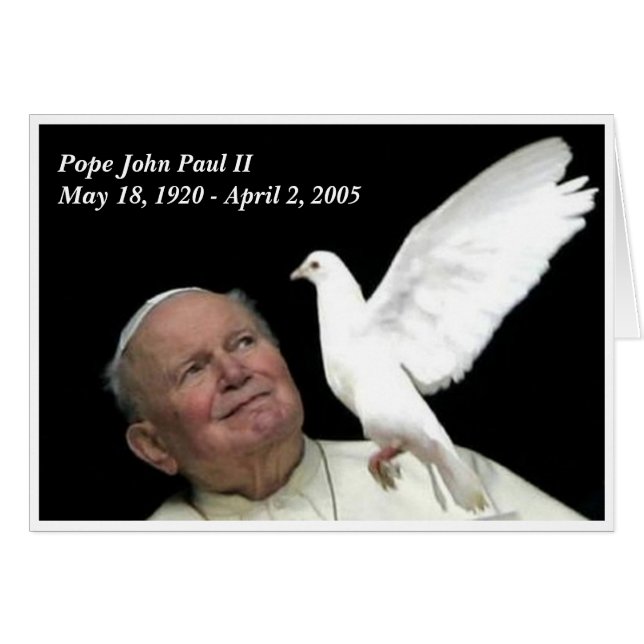 Pope John Paul II (Front Horizontal)