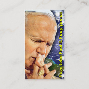 Pope John Paul II Beatification Card
