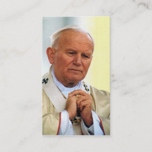 Pope John Paul II Beatification Card