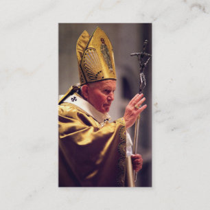 Pope John Paul II Beatification Card