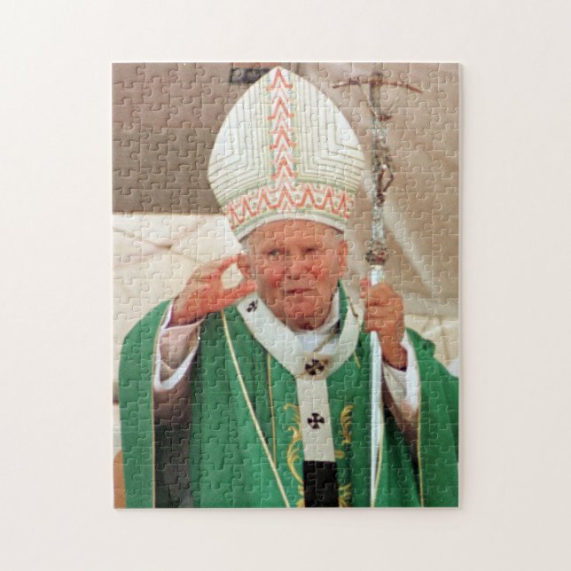 Pope John Paul II Jigsaw Puzzle (Vertical)