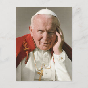 Pope John Paul II Prayer Beatification Card