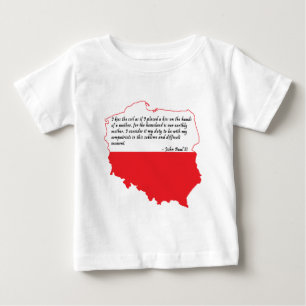 Pope John Paul II Quote Baby T-Shirt