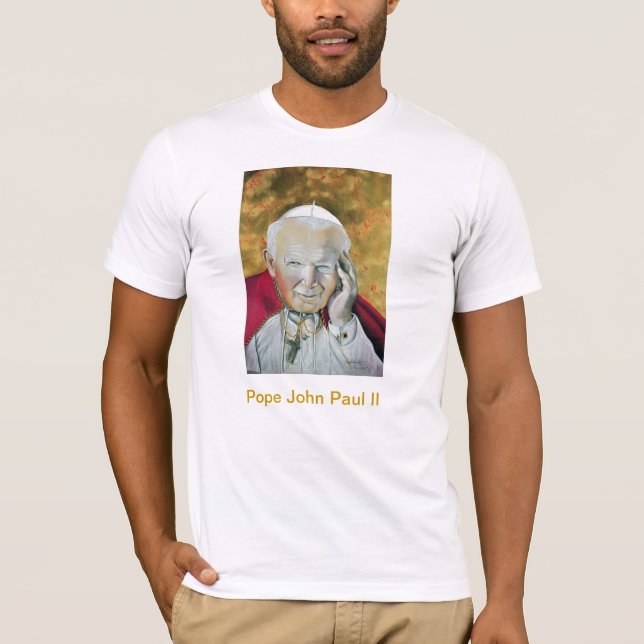 Pope John Paul II T-Shirt (Front)