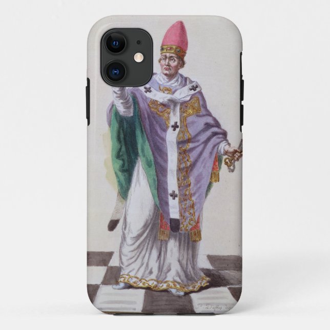 Pope Leo III (795-816) from 'Receuil des Estampes, Case-Mate iPhone Case (Back)