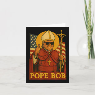 Pope Leo Pope Bob _ First American Pope _ Vintage Card