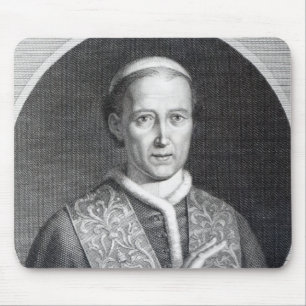 Pope Leo XII, engraved by Raffaele Persichini Mouse Mat