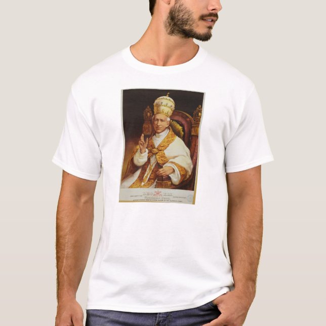Pope Leo XIII Vincenzo Gioacchino Luigi Pecci T-Shirt (Front)