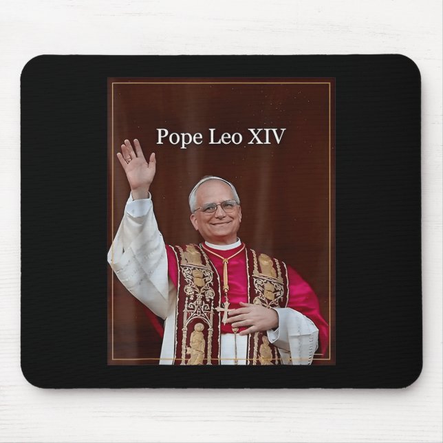 Pope Leo Xiv 0  Mouse Mat (Front)