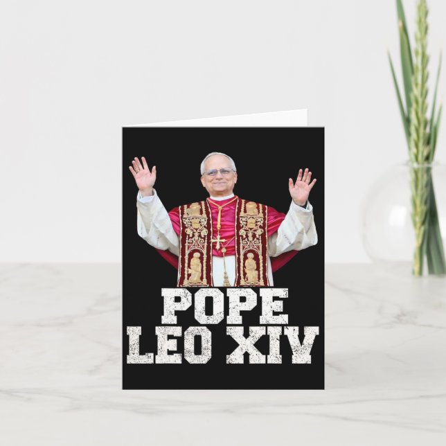 Pope Leo Xiv 1  Card (Front)