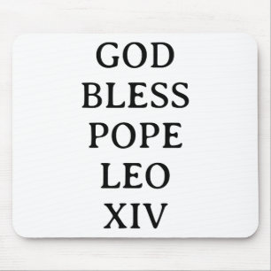 Pope Leo Xiv 3 Mouse Mat