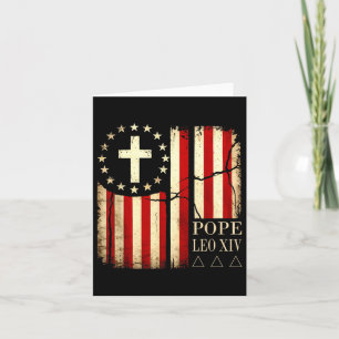 Pope Leo Xiv Catholic Church Christian Faith Pope Card
