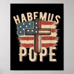 Pope Leo Xiv Catholic Church Christian Faith Pope  Poster
