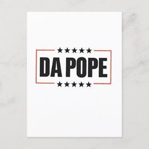  Pope Leo XIV Christian Church Da Pope  Announcement Postcard