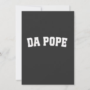 Pope Leo XIV Christian Church Da Pope Da  Thank You Card