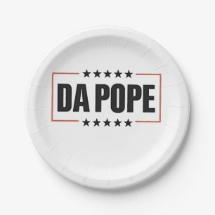  Pope Leo XIV Christian Church Da Pope  Paper Plate